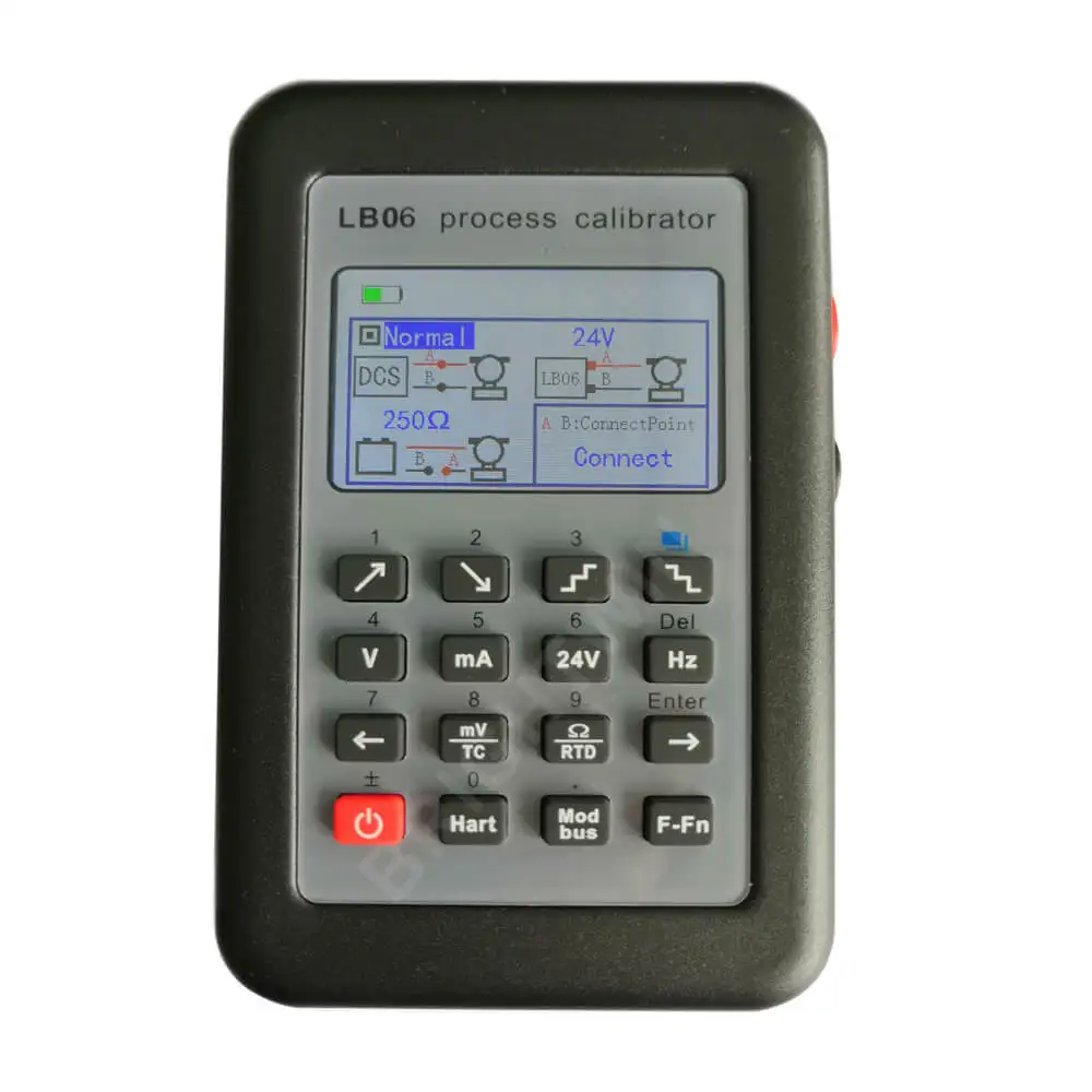 

New Multifunction Process Calibrator LB06 MODBUS RTU Hart Communicator PT100 Frequency 4-20mA 0-10V Signal Calibrator