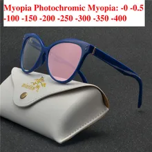 1,0to-4,0 солнечные фотохромные готовые очки для близорукости с градусов оптические оправы для очков очки для мужчин и женщин градусов NX