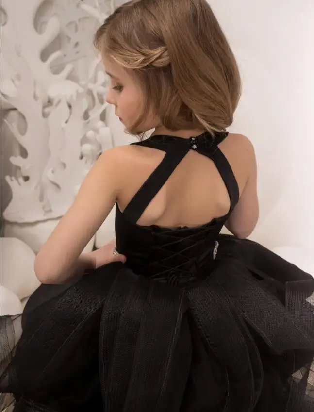 Pretty-Puffy-Flower-Girl-Dresses-2018-High-Low-Communion-Dresses-Pageant-Dresses-For-Little-Girls-White (3)