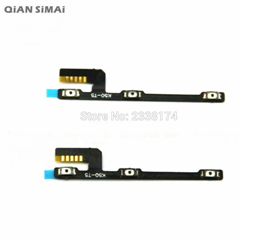 

QiAN SiMAi For Lenovo A7000 New Power on/off+Volume up/down Switch Button Flex Cable Repair Parts + Free shipping