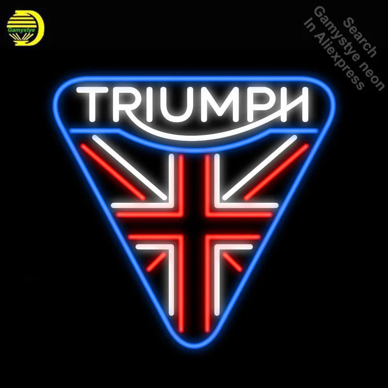 Neon Signs for Triump Neon Light Sign Handcrafted Neon Bulbs sign Glass Tube Decorate Hotel Room Signs Fast ship dropshipping Neon Signs for Triump Neon Light Sign Handcrafted Neon Bulbs sign Glass Tube Decorate Hotel Room Signs Fast ship dropshipping