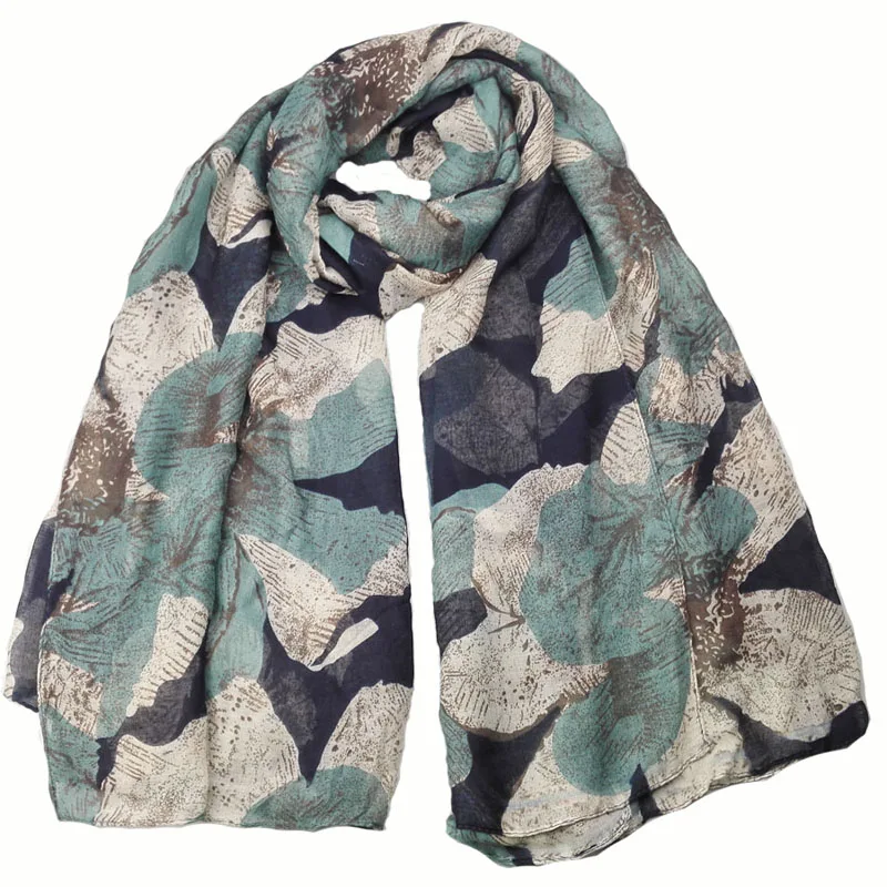 Визуальные оси весенний Модный женский шарф большой цветочный принт вискоза женские шали женские шарфы SFC038