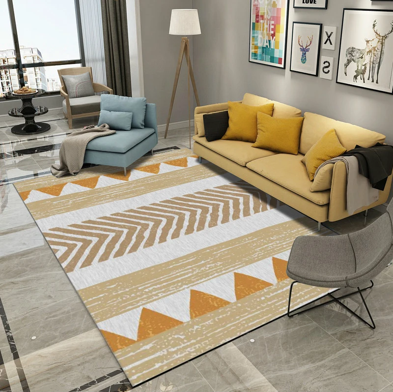 Zichilvs винтажный коврик в этническом стиле с геометрическим рисунком в марокканском стиле, прикроватный коврик для спальни, Хрустальный бархатный ковер для гостиной, индивидуальный плюшевый ковер