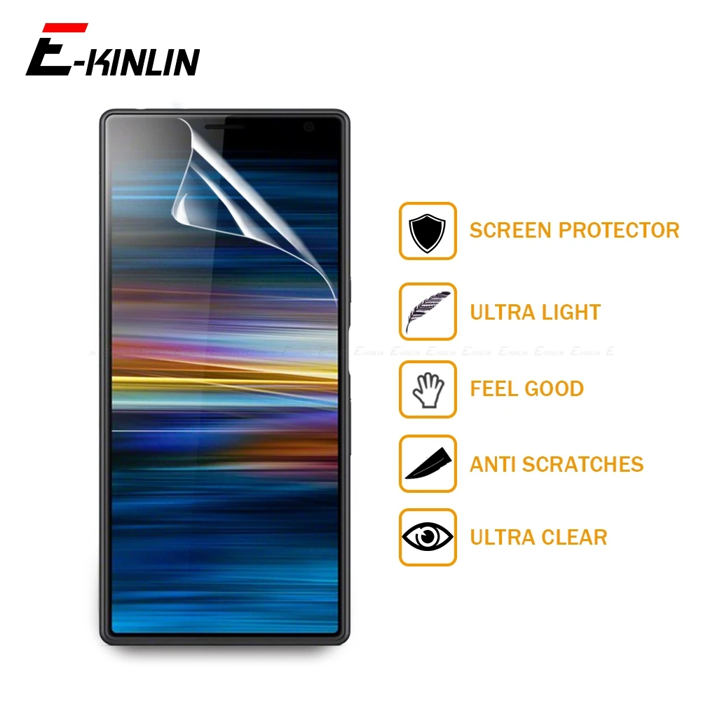 

Clear Screen Protector Soft Nano Anti Explosion Protective Film For Sony Xperia L3 XZ3 XZ2 Premium Compact XA2 Plus Ultra 1