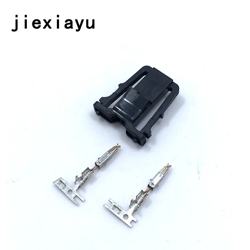 

2Set 1J0 971 972 2Pin car connector,Car light-inspection Plug&terminal,Car door lamp connector,Volkswagen License plate lamp