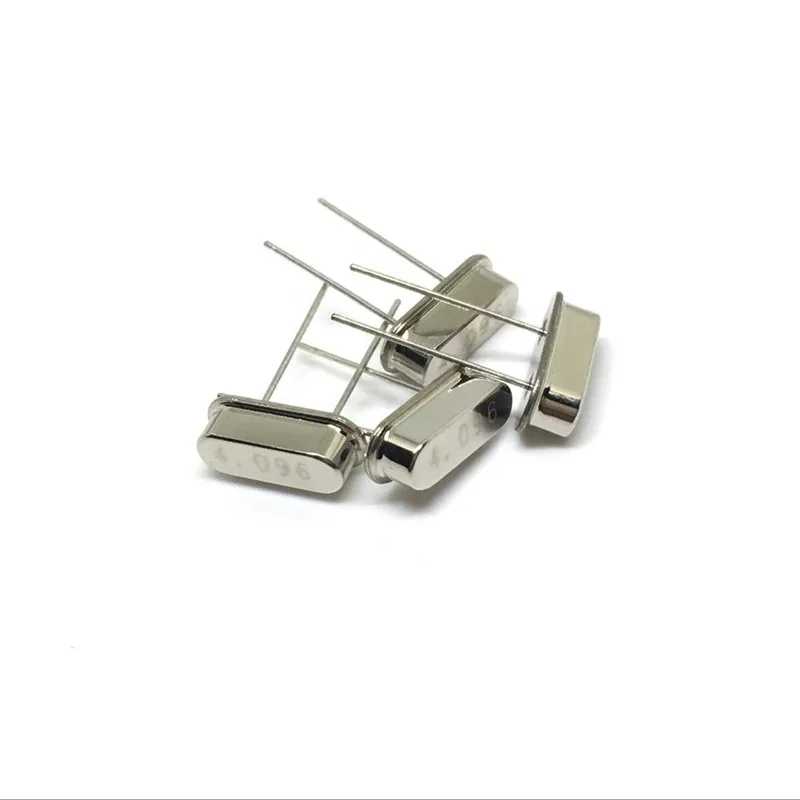 

10pcs 4.096MHz 4.096 Passive Quartz Resonator Crystal Oscillator HC-49S 4.096 MHz frequency High Quality New