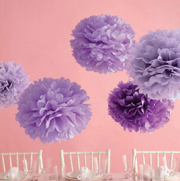 

pompom crafts wedding event party supplies 35cm christmas birthday festival new year decoration hanging paper decorative flower