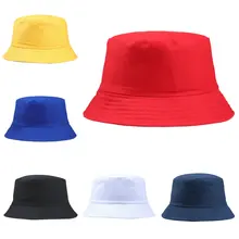 1 шт. корейский конфетных оттенков шляпа рыболова для Для женщин Для мужчин DIY Портативный складная шляпа сезон: весна–лето модные уличные шляпа