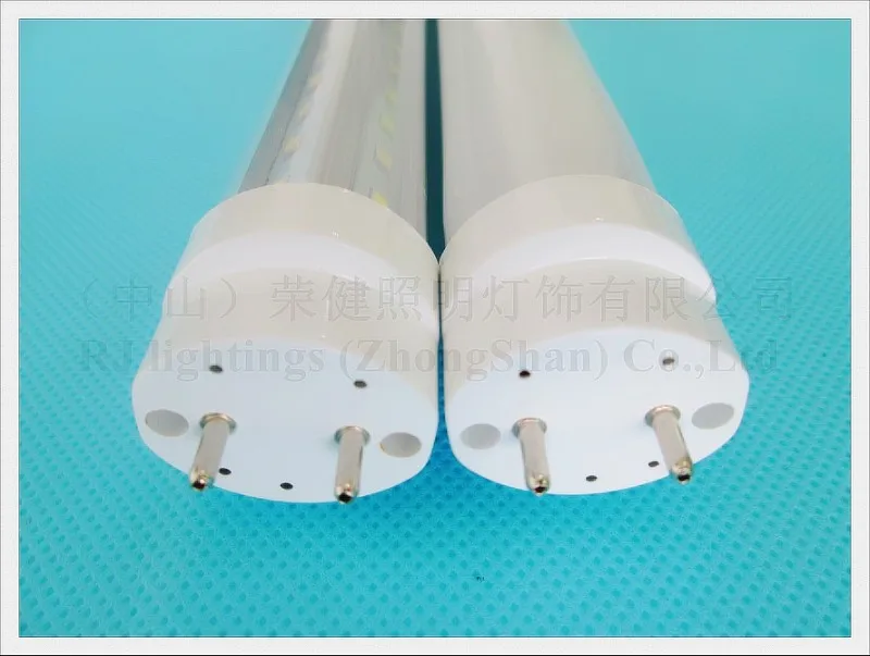 SMD 2835 G13 T8 LED 튜브 라이트 램프, 2 열 V 스타일 T8 1200mm 1.2M SMD2835 192led(2 * 96led) 36W AC85-265V 울트라 브라이트 CE 4000lm