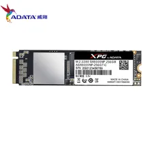 ADATA XPG SX6000 PCIe 256 ГБ 3D NAND PCIe Gen3x2 M.2 2280 NVMe 1,2 R/Вт до 1000 /800 МБ/с. Твердотельный накопитель(ASX6000NP-256GT-C