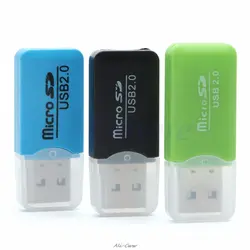 1 шт. USB 2,0 High Speed Micro SD TF T-Flash карта памяти Адаптер для 16 г 32 г