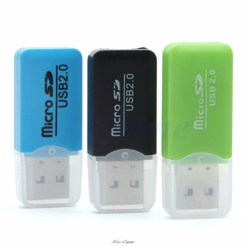 

1PC USB 2.0 High Speed Micro SD TF T-Flash Memory Card Reader Adapter For 16G 32G