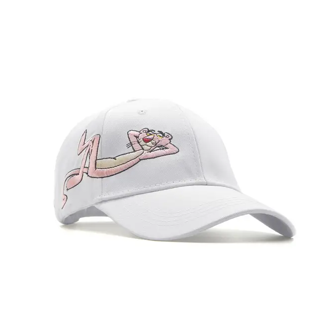 The Pink Panther Baseball Cap New Fashion Men and Women Cartoon Cute
