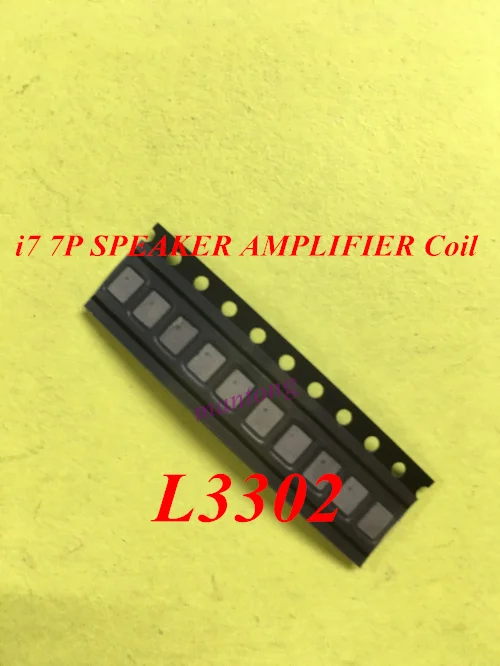 

5pcs-50pcs L3302 For iphone 7 7plus SPEAKER AMPLIFIER Coil IC Chip on motherboard