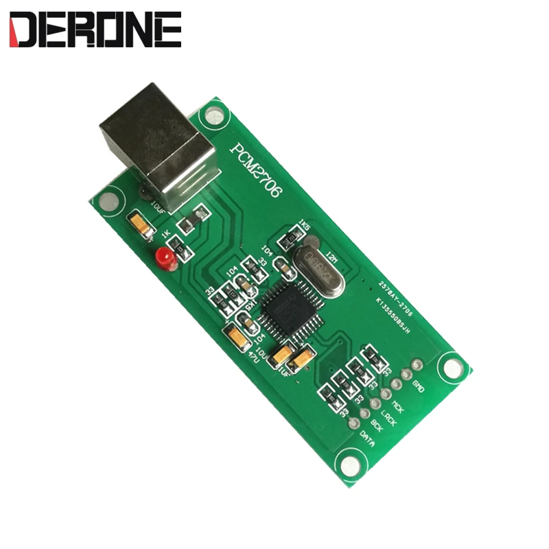 PCM2706 i2s dac USB в iiS модуль шины для декодера платы (Италия Amanero такой же
