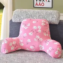 New Pillow Back Cushion with Arm Support Bed Reading Rest Waist Chair Car Seat Sofa Rest Lumbar Cushion 13 style