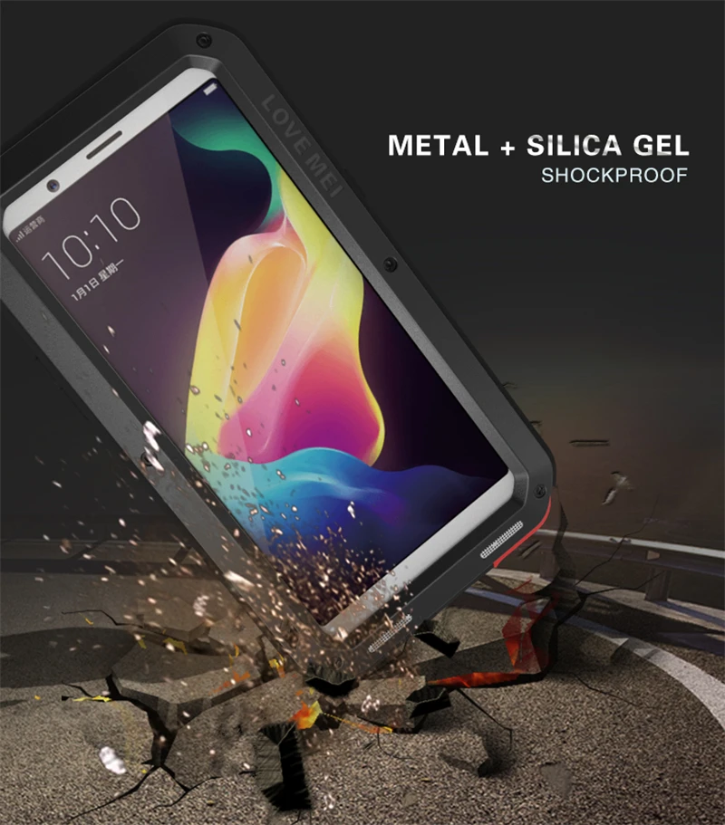 Love Mei Metal Armor Case For OPPO R11s (7)