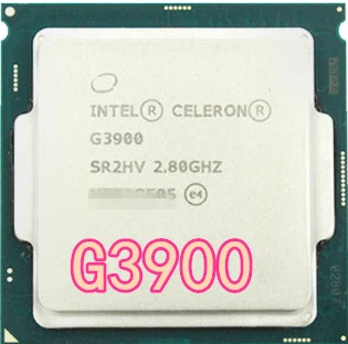 Intel Celeron G3900  g3900 Processor 2MB Cache 2.80GHz LGA1151 Dual Core Desktop CPU  can work latest processor