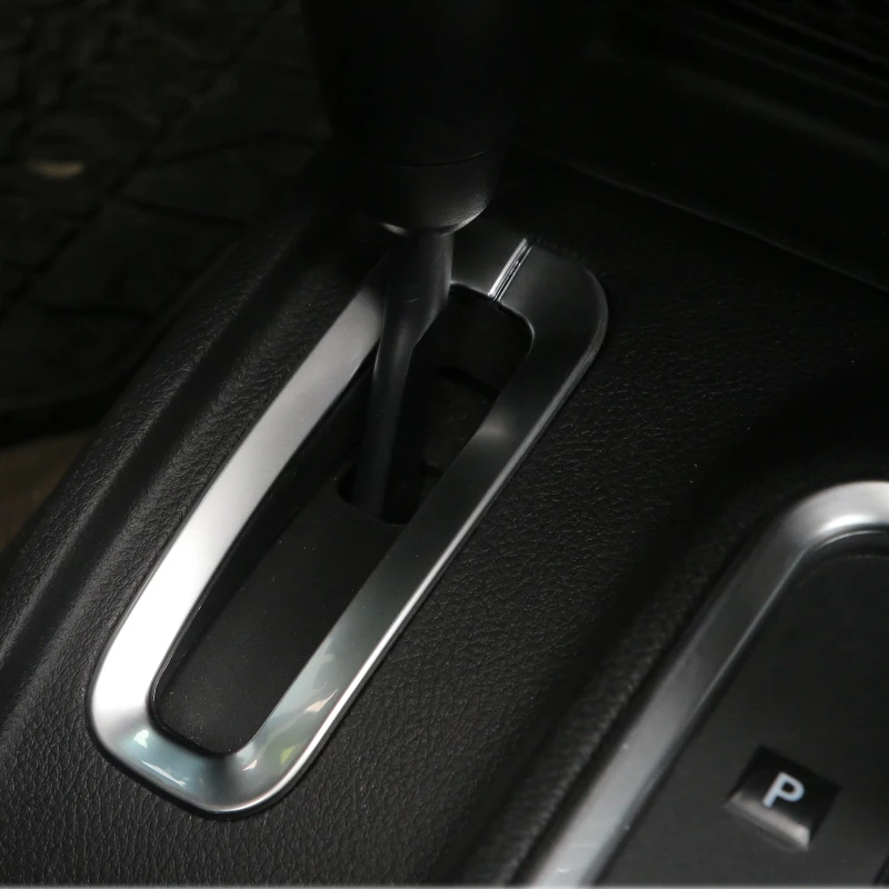 10 шт. наклейка для украшения интерьера автомобиля для Jeep Wrangler 2011- ручка переключения передач ручного тормоза панель подставки для чашки отделка стикер