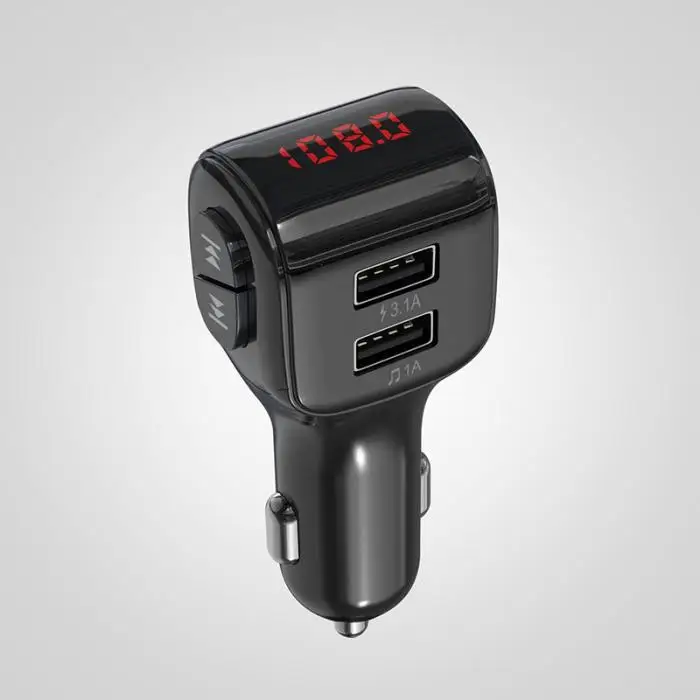 Bluetooth 5,0 FM передатчик автомобильный модулятор беспроводной двойной USB зарядное устройство MP3 плеер GY88