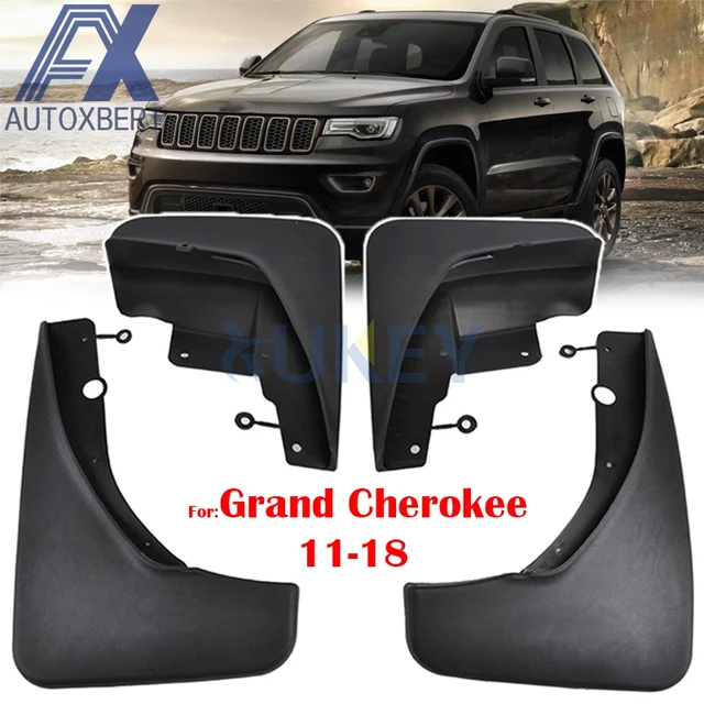 AX Set Front Rear Car Mud Flaps Mudflaps For Jeep Grand Cherokee WK2