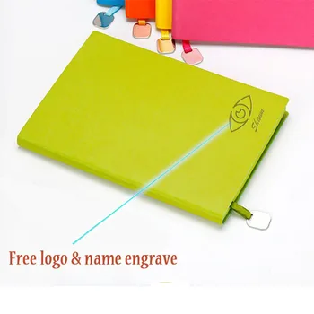 

Logo name Customized Leather A5 Notebook Journal Diary Planner