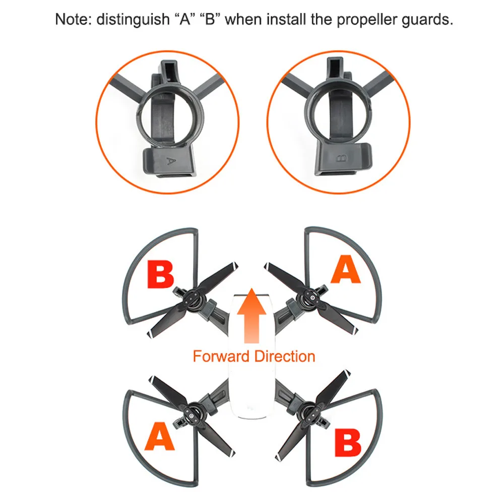 HIPERDEAL защита пропеллера+ расширенные посадочные ножки комплект передач для DJI SPARK Drone RC запасной Квадрокоптер аксессуары Запчасти BAY06