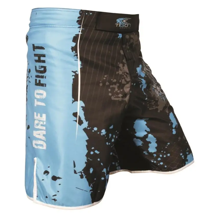 Skull Trunks Fitness Training Tiger Muay Thai MMA Boxing Sanda Jujitsu Kickboxing Shorts