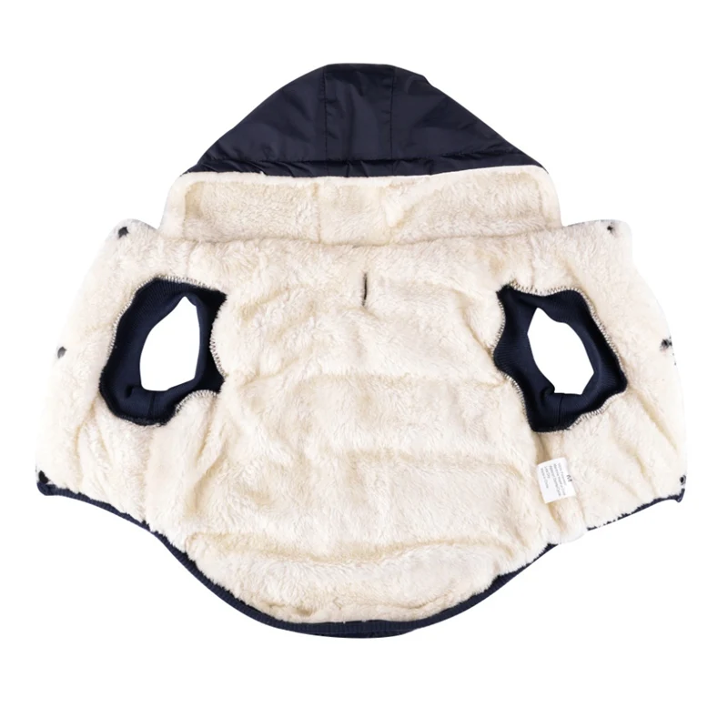 

Dogs Chihuahua Pug Clothes Winter Dog Clothes Pet Warm Hooded Clothing Outfit thickening Warm Dog Jacket