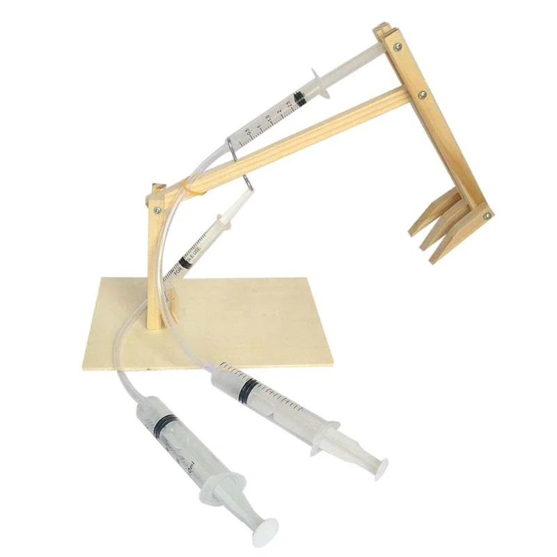 price cut  Diy 3D Assembly Toys Wooden Wooden Puzzle Kids Science Experiment Toys Educational Piston Digging M