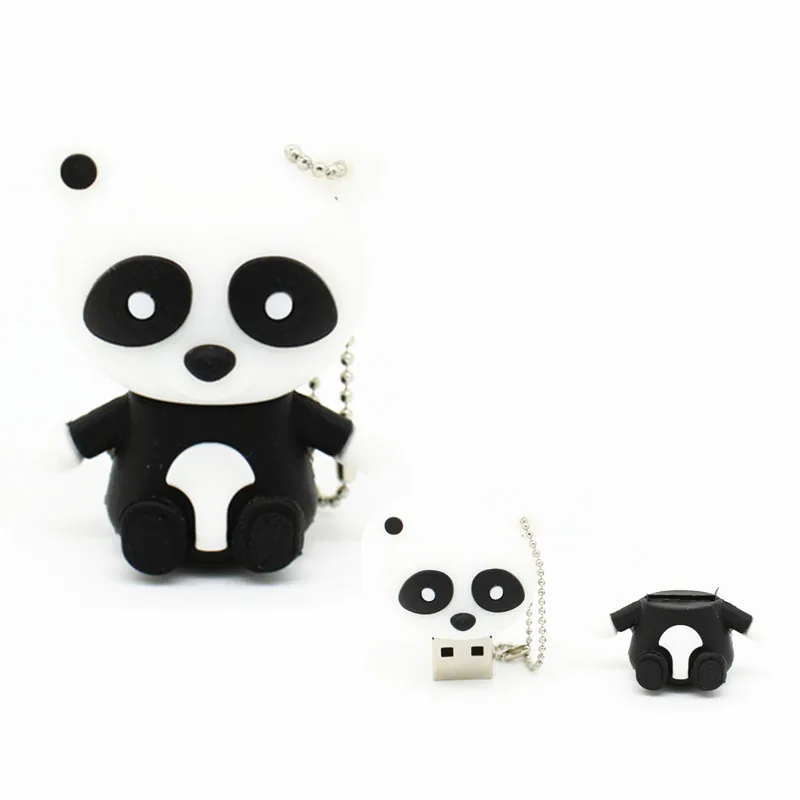 cartoon pink rabbit/panda/tiger/bull usb flash drive disk memory stick pendrive 4GB 8GB 16GB 32GB Pen drive personalized animal