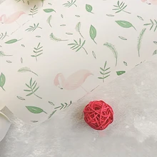 100 шт/партия Фламинго подарочная упаковка бумажная упаковка для мыла восковая бумажная упаковочная бумага для мыла
