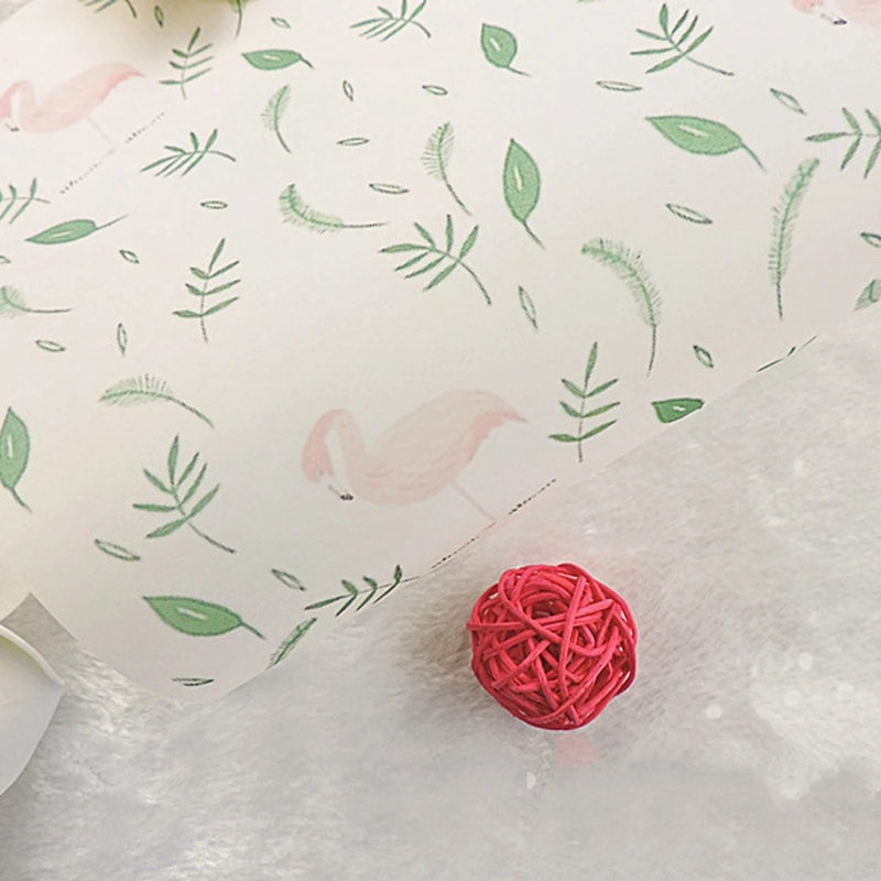 

Wholesale 100pcs/lot Flamingo Gift Wrapping Paper Packaging for Soap Wax Paper Soap Wrapping Paper free shipping