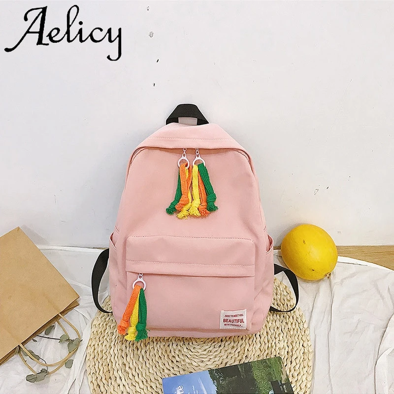 Рюкзак Aelicy яркого цвета для девочек маленький рюкзак высокого качества
