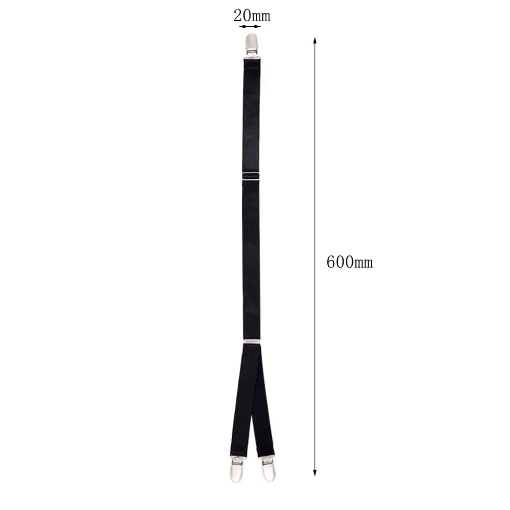 Новинка 1 пара мужская рубашка с подтяжками держателем для рубашки