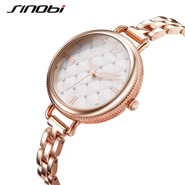 SINOBI Brand Women Watches 2019 Luxury Gold Quartz Watch Women Fashion Bracelet SINOBI Brand Women Watches 2019 Luxury Gold Quartz Watch Women Fashion Bracelet