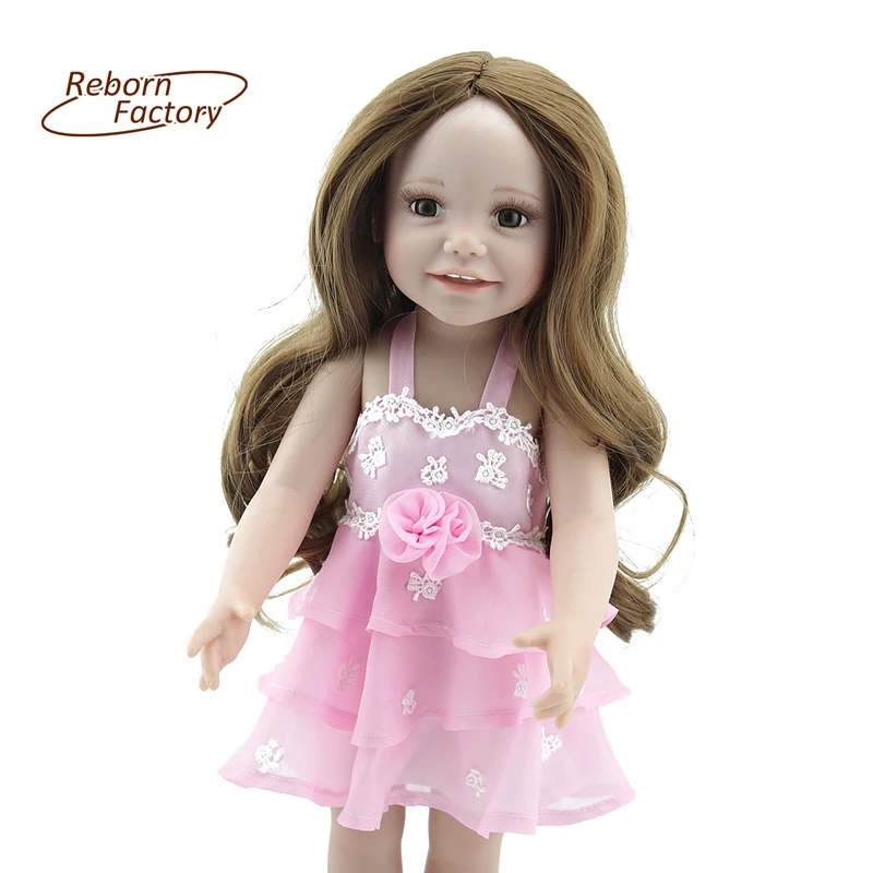 Newest 18 inches American Baby Dolls Full Vinyl Playmate Toys For Kids