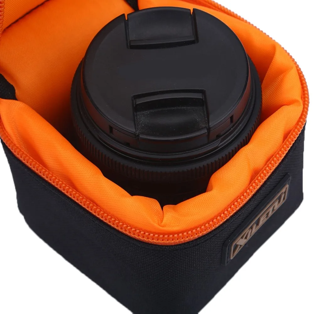 SOONHUA 7 мм Толстая мягкая сумка для объектива камеры противоударный Прочный мягкий защитный чехол для объектива камеры чехол для DSLR объектива камеры