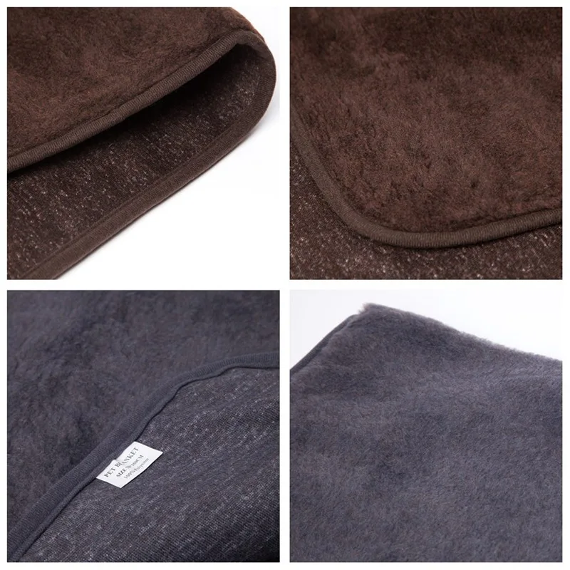 Dog Bed Blanket Mats For Small Large Medium Dogs Car Pet Products Puppy Kennel Dog Cats Bed Sofa House Mat Pad Fleece Warm (3)