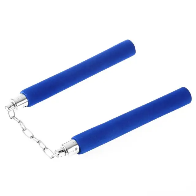 Martial Arts Practice Foam Sponge Training Nunchucks Safe Fitness Train