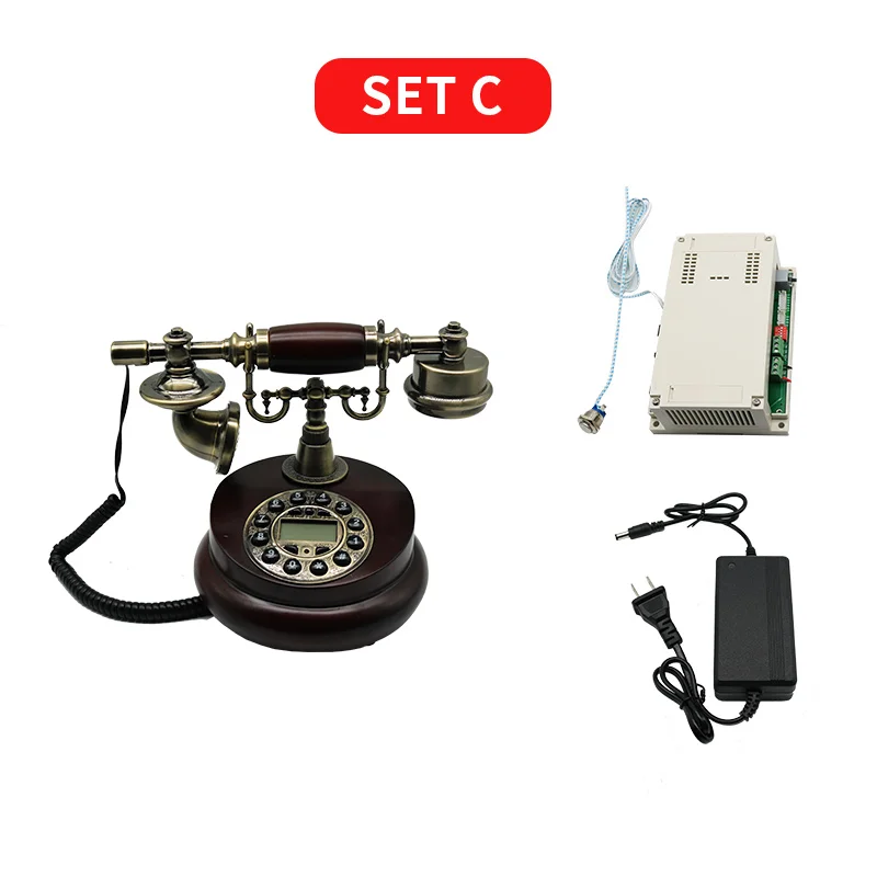 SET C Умный телефонный реквизит, настоящая жизнь, товары для побега, блокировка игр, введите правильные пароли, чтобы разблокировать звонки, чтобы получить зацепку yopwood - Цвет: SET C