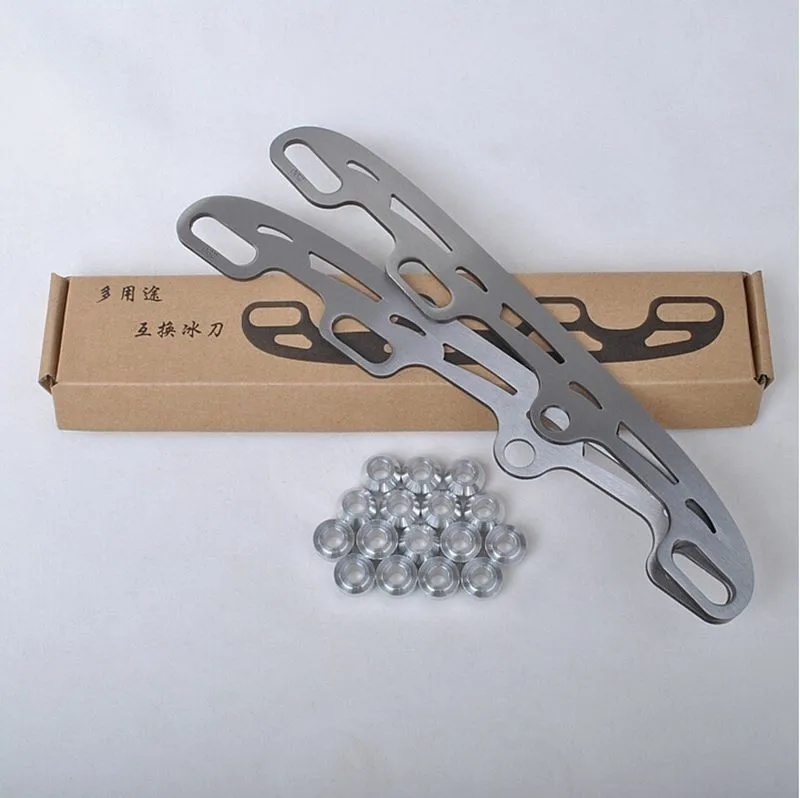 الرول الزلاجات الثلج بليد باتمان الأحذية شفرة متعددة الأغراض الكرة شفرة كامل مجموعة ، الأطفال الكبار مع هوكي الجليد 2 ، شحن مجاني!