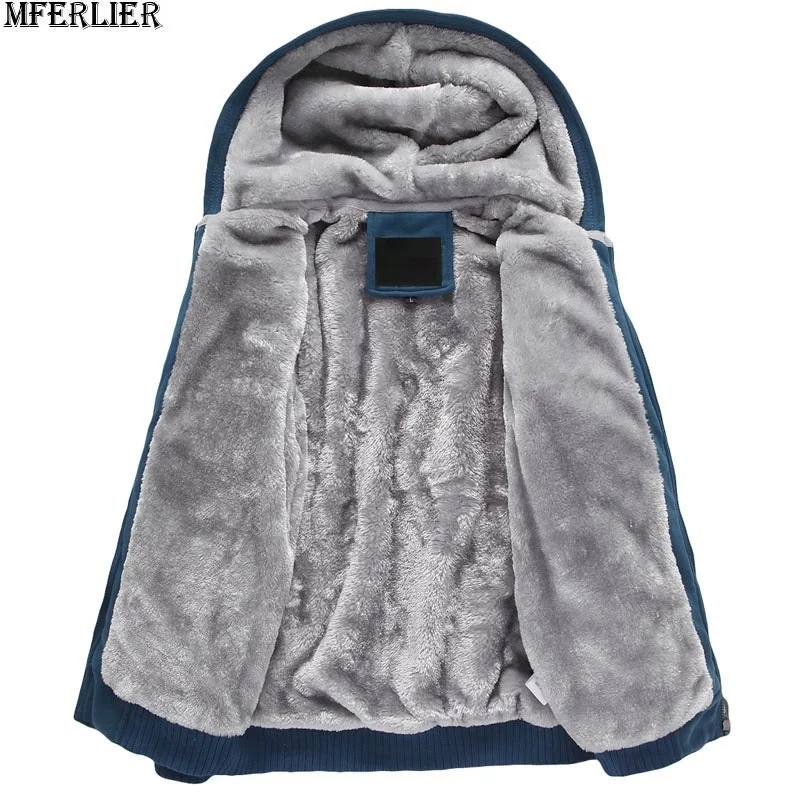Мужские Дешевые парки 8XL 9XL флисовые толстые теплые зимние куртки из хлопка