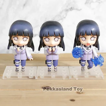 

3 Pcs/set Naruto Hyuuga Hinata Figure Action PVC Collectible Model Toy