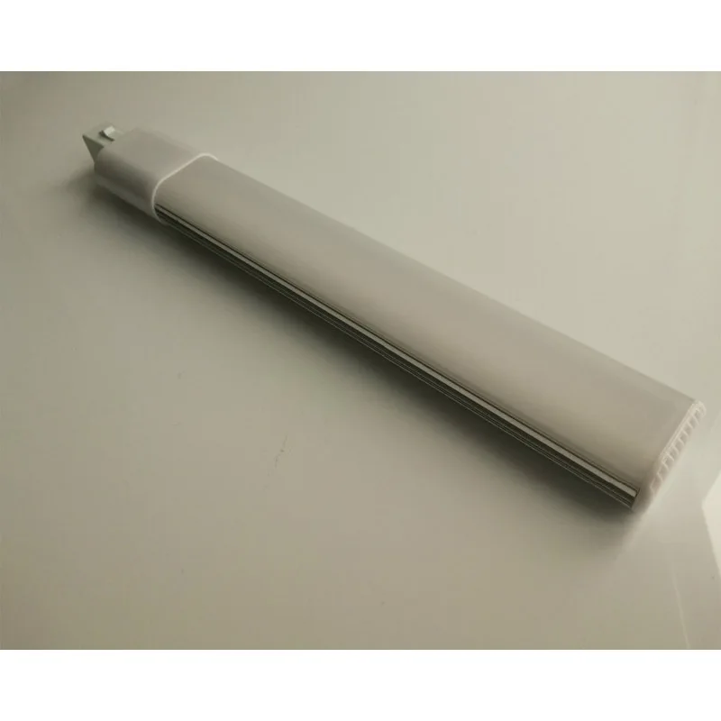 50 шт./лот 6 Вт G23 led PL свет яркость хороший алюминиевый радиатор SMD2835 лампа Заменить