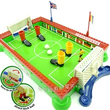 Plastic toy 1pc happy finger football field family soccer sport board little foosball game Early Development