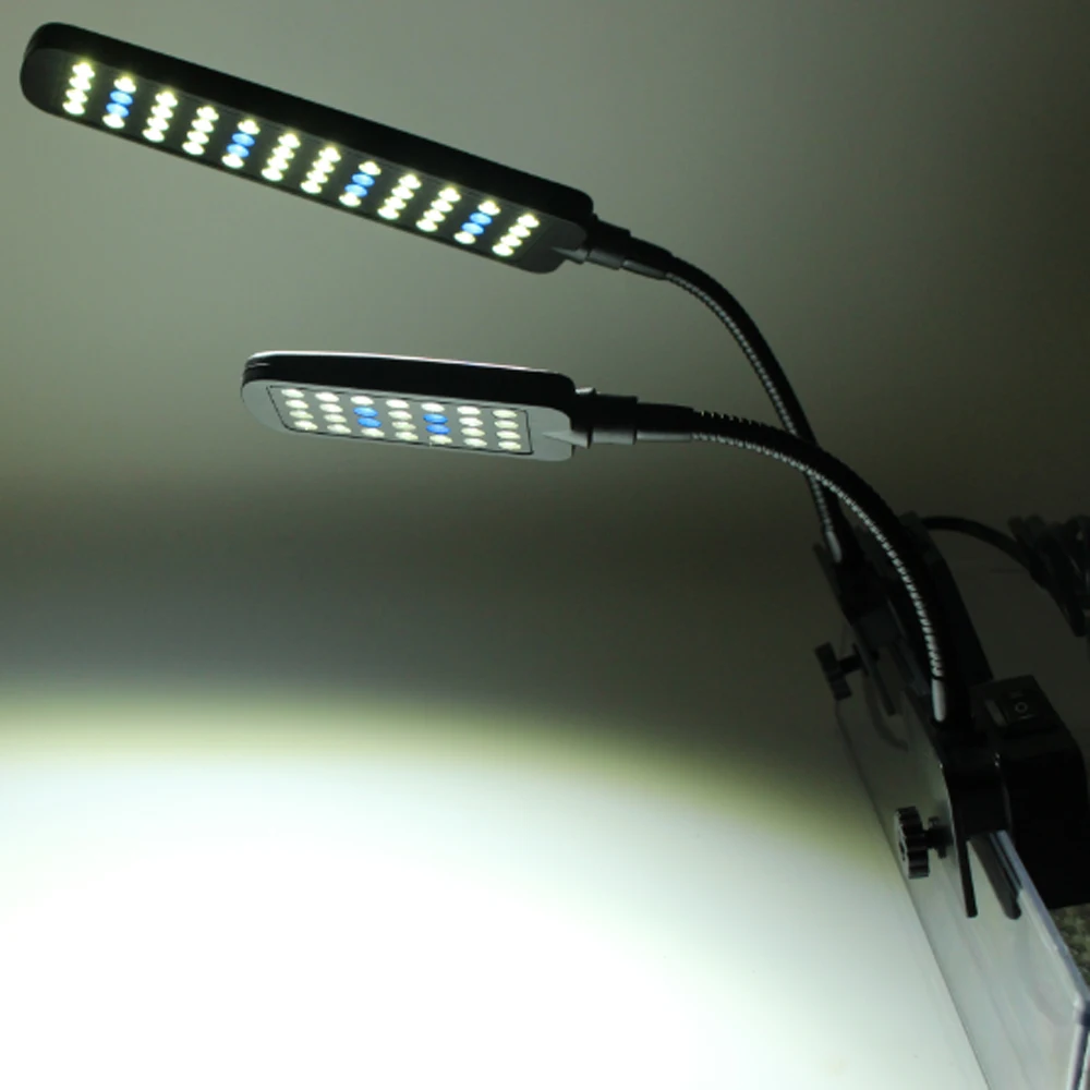 Buy Aquarium Fish Tank 28/48 LED Clip On Light Lamp