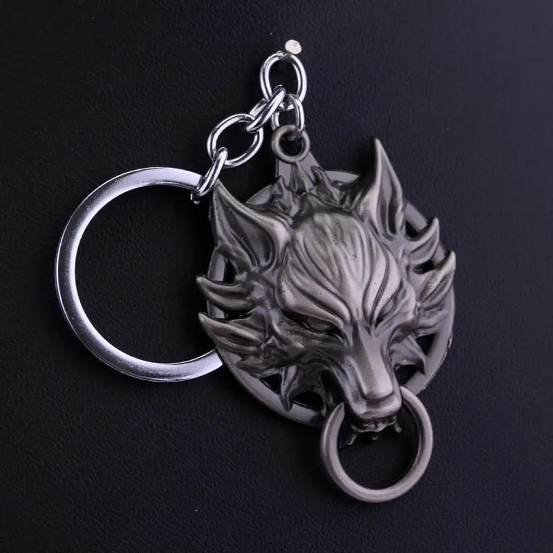 3 d Final fantasy comic брелок с волком кулон ювелирные изделия и товары aliexpress Бесплатная