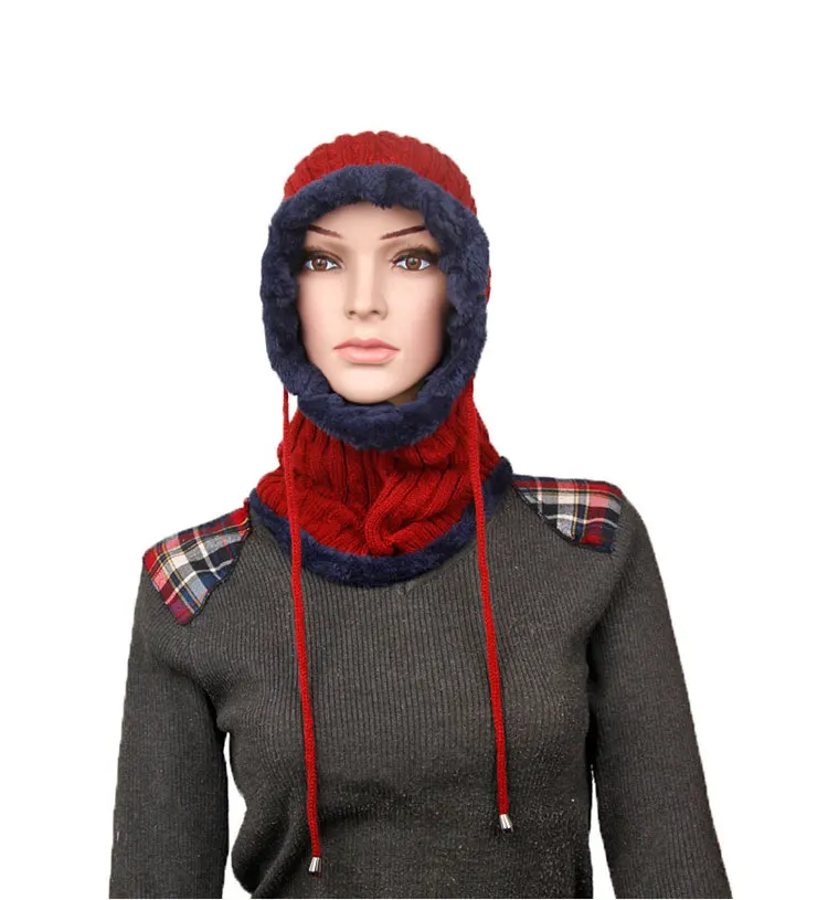 Knitted Hat beanie men hat winter hats for women men winter cap men women winter hat gorros hombre invierno Skullies Beanies (12)
