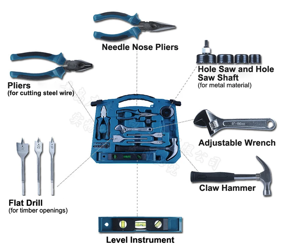 Оригинальный Японии Makita D-53017 бытовые ручные инструменты комплекты ручная дрель сверла Комплект Аксессуары Комбинации Toolbox 103 шт./компл